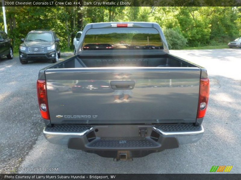Dark Gray Metallic / Ebony 2008 Chevrolet Colorado LT Crew Cab 4x4
