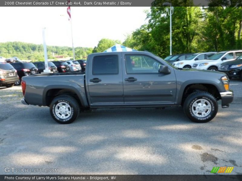Dark Gray Metallic / Ebony 2008 Chevrolet Colorado LT Crew Cab 4x4