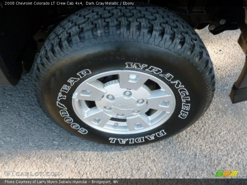 Dark Gray Metallic / Ebony 2008 Chevrolet Colorado LT Crew Cab 4x4