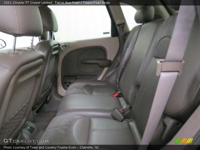 Patriot Blue Pearl / Taupe/Pearl Beige 2001 Chrysler PT Cruiser Limited