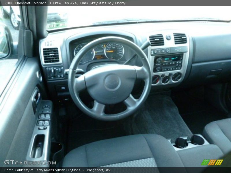 Dark Gray Metallic / Ebony 2008 Chevrolet Colorado LT Crew Cab 4x4