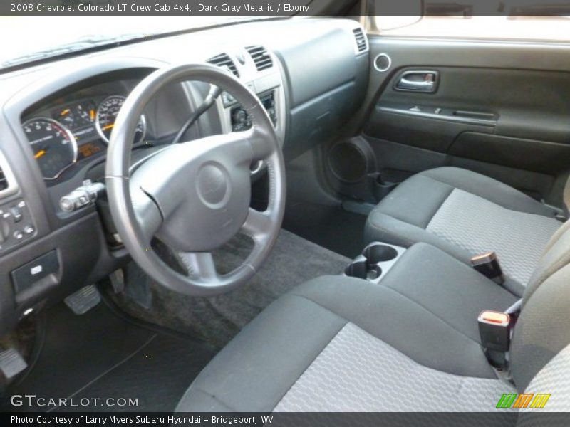 Dark Gray Metallic / Ebony 2008 Chevrolet Colorado LT Crew Cab 4x4