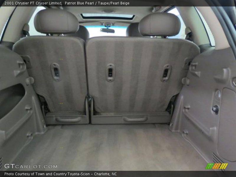 Patriot Blue Pearl / Taupe/Pearl Beige 2001 Chrysler PT Cruiser Limited