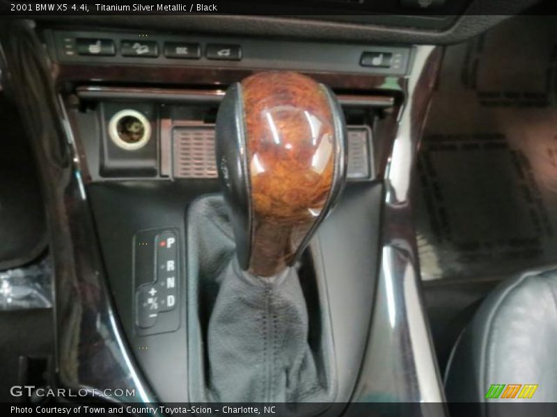 Titanium Silver Metallic / Black 2001 BMW X5 4.4i
