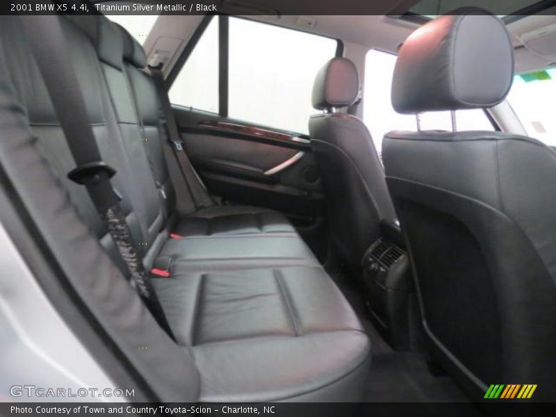Titanium Silver Metallic / Black 2001 BMW X5 4.4i