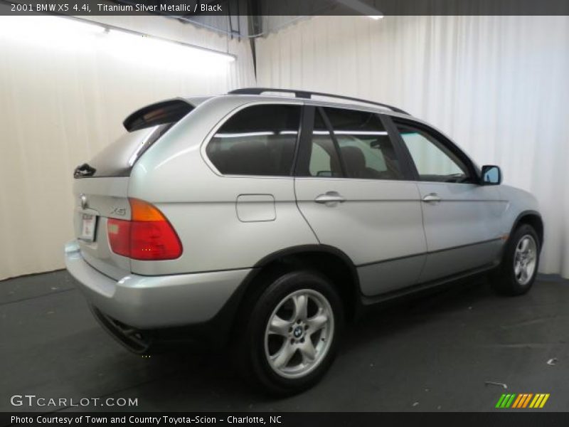 Titanium Silver Metallic / Black 2001 BMW X5 4.4i