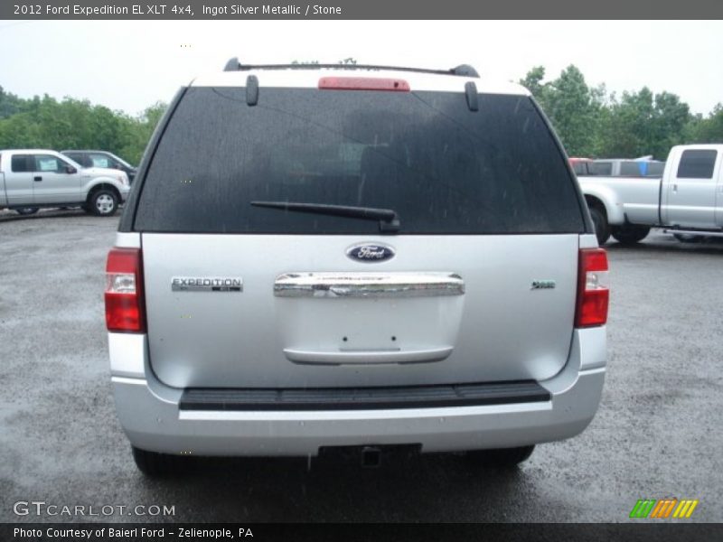 Ingot Silver Metallic / Stone 2012 Ford Expedition EL XLT 4x4