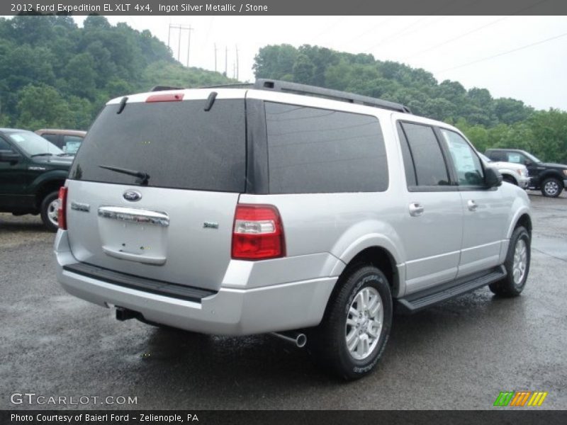 Ingot Silver Metallic / Stone 2012 Ford Expedition EL XLT 4x4
