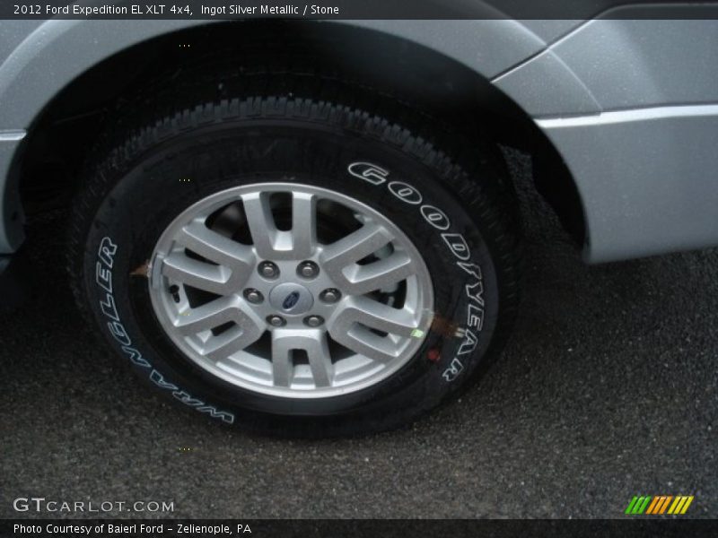 Ingot Silver Metallic / Stone 2012 Ford Expedition EL XLT 4x4