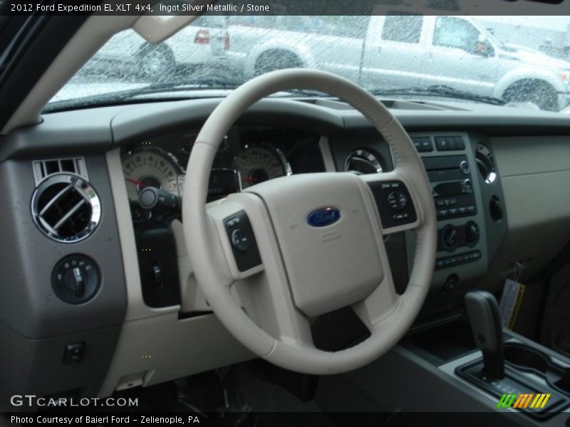 Ingot Silver Metallic / Stone 2012 Ford Expedition EL XLT 4x4