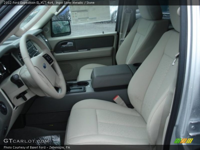 Ingot Silver Metallic / Stone 2012 Ford Expedition EL XLT 4x4