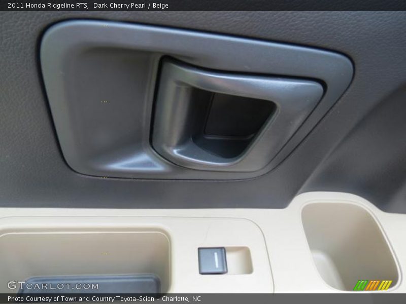 Dark Cherry Pearl / Beige 2011 Honda Ridgeline RTS