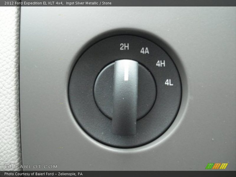 Ingot Silver Metallic / Stone 2012 Ford Expedition EL XLT 4x4