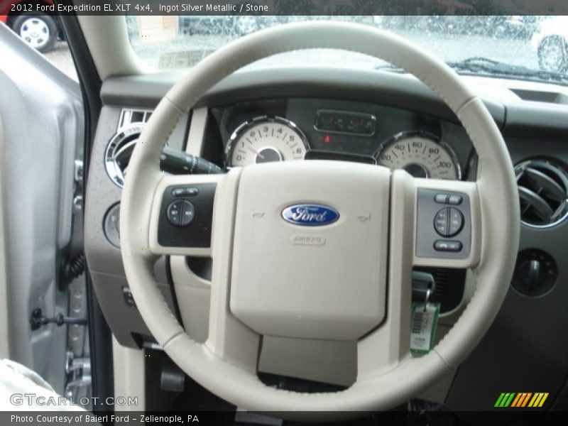 Ingot Silver Metallic / Stone 2012 Ford Expedition EL XLT 4x4