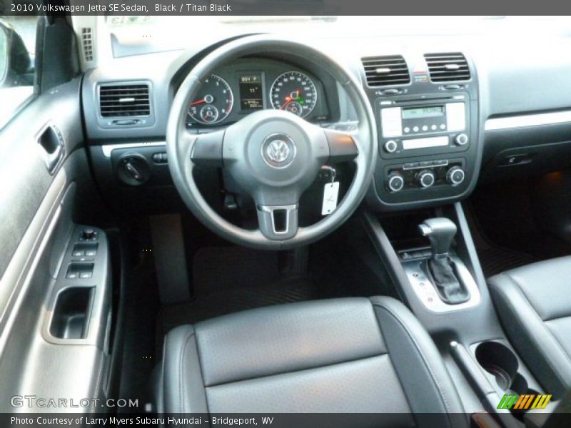 Black / Titan Black 2010 Volkswagen Jetta SE Sedan