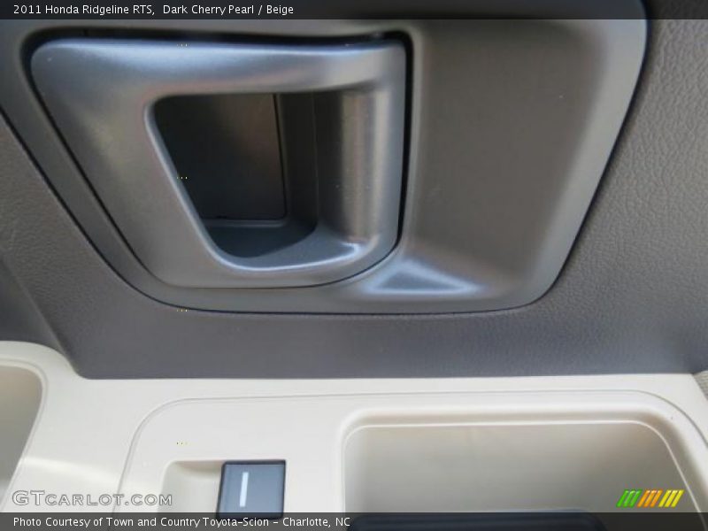 Dark Cherry Pearl / Beige 2011 Honda Ridgeline RTS