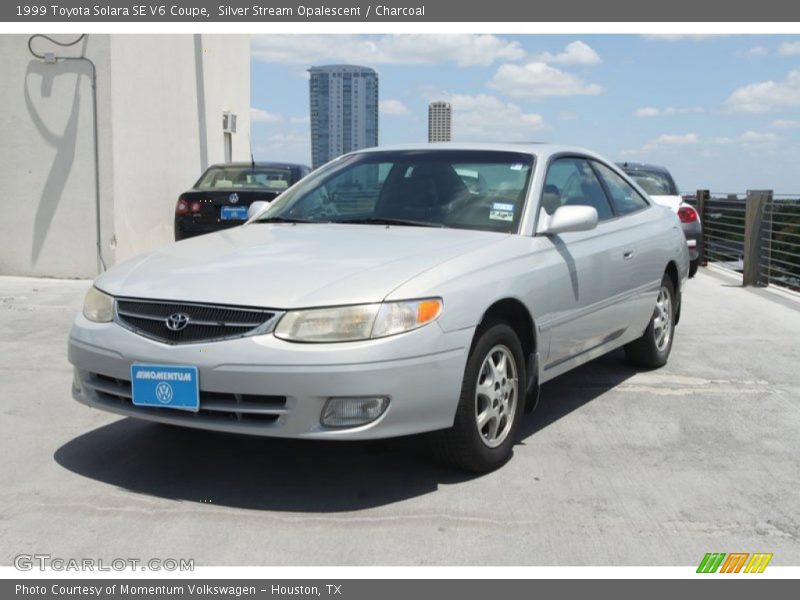 Silver Stream Opalescent / Charcoal 1999 Toyota Solara SE V6 Coupe