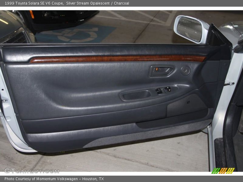 Silver Stream Opalescent / Charcoal 1999 Toyota Solara SE V6 Coupe