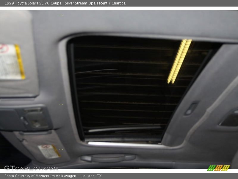 Silver Stream Opalescent / Charcoal 1999 Toyota Solara SE V6 Coupe