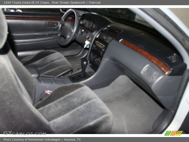 Silver Stream Opalescent / Charcoal 1999 Toyota Solara SE V6 Coupe