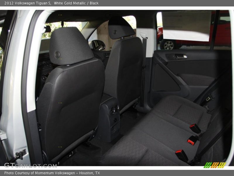White Gold Metallic / Black 2012 Volkswagen Tiguan S