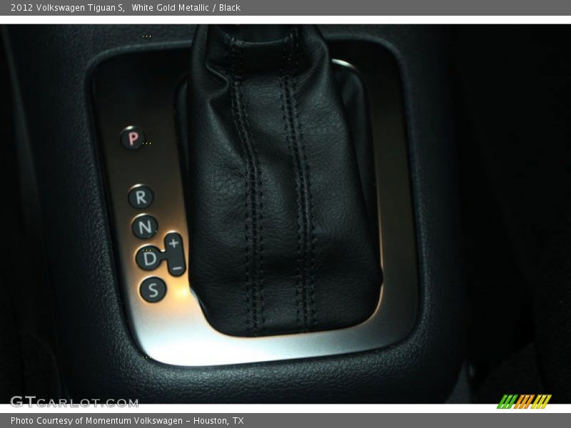 White Gold Metallic / Black 2012 Volkswagen Tiguan S