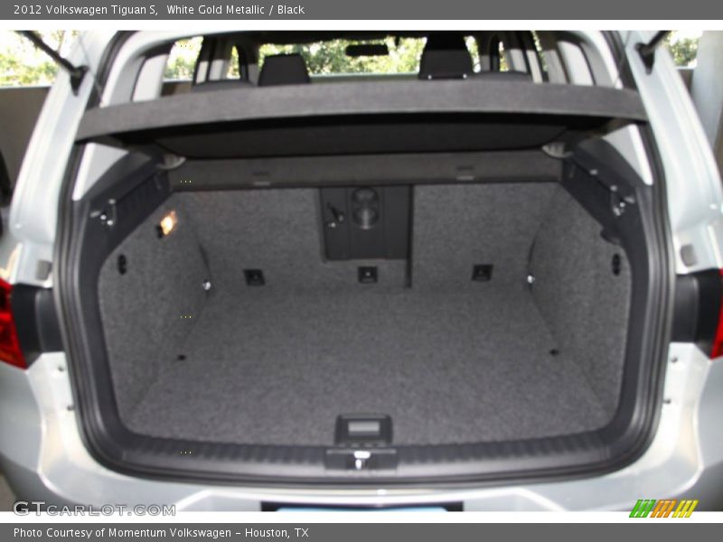 White Gold Metallic / Black 2012 Volkswagen Tiguan S