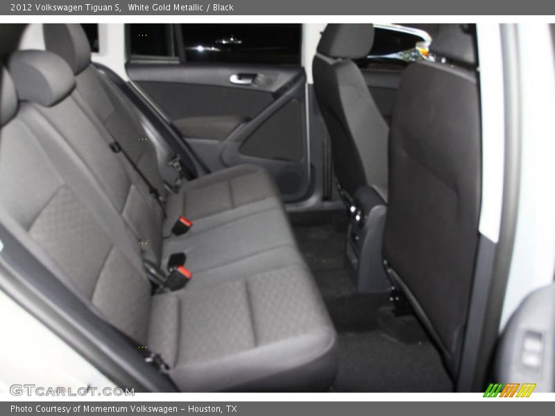 White Gold Metallic / Black 2012 Volkswagen Tiguan S