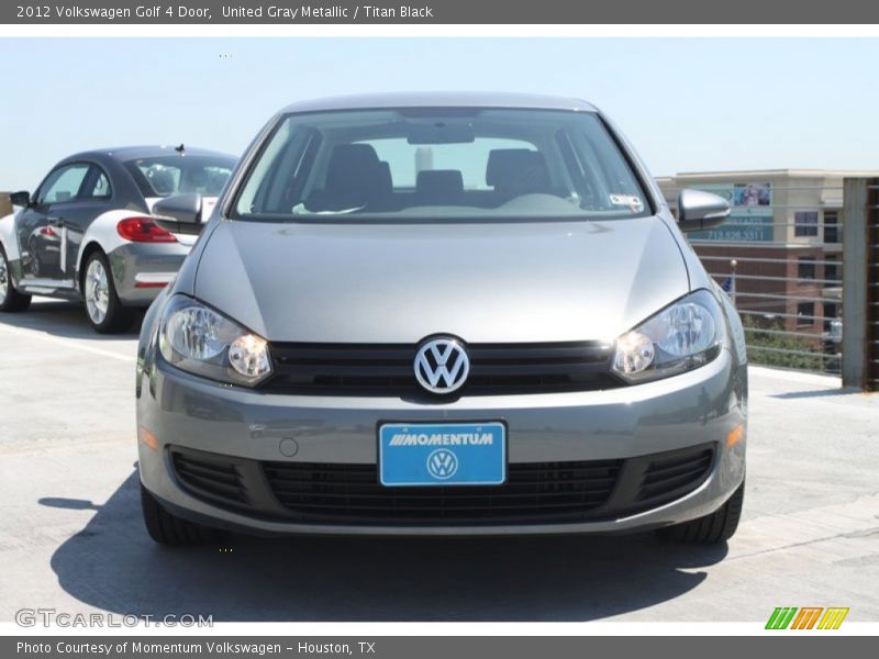 United Gray Metallic / Titan Black 2012 Volkswagen Golf 4 Door