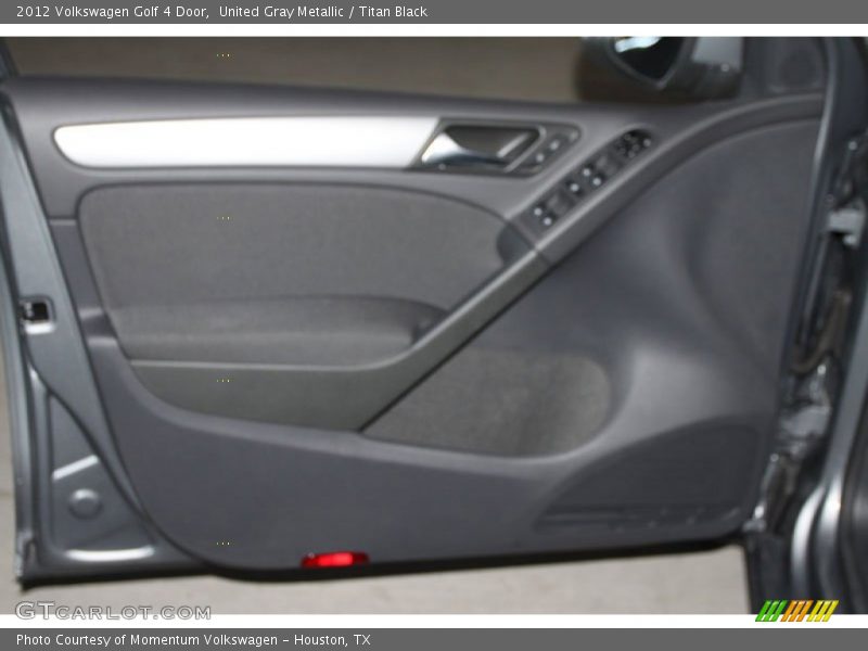 United Gray Metallic / Titan Black 2012 Volkswagen Golf 4 Door