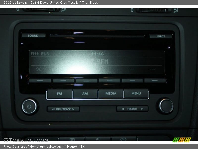 Audio System of 2012 Golf 4 Door