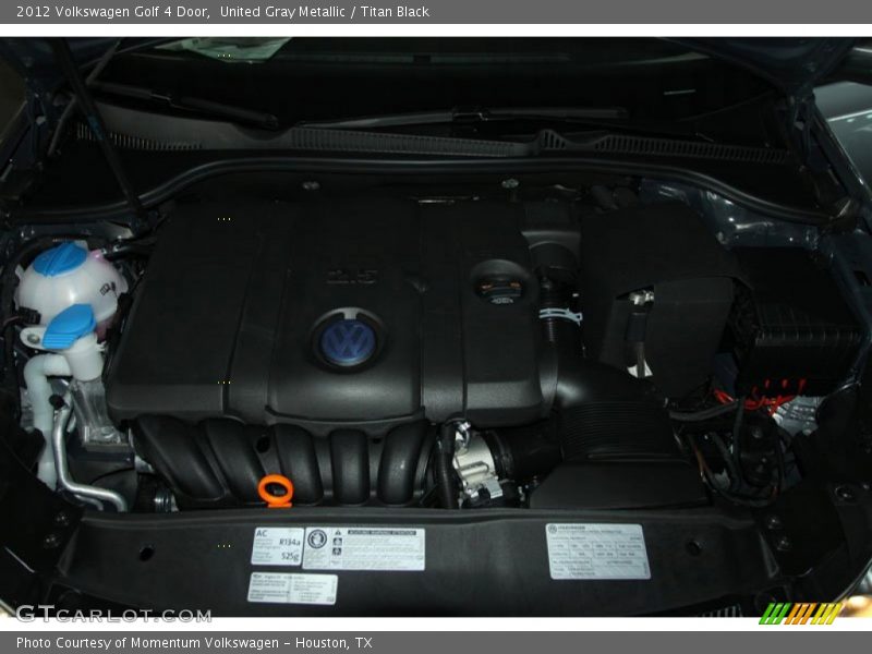 United Gray Metallic / Titan Black 2012 Volkswagen Golf 4 Door