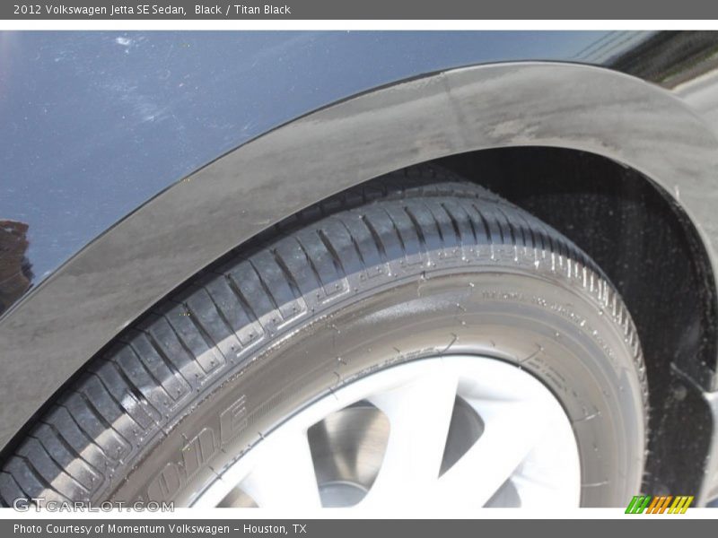 Black / Titan Black 2012 Volkswagen Jetta SE Sedan