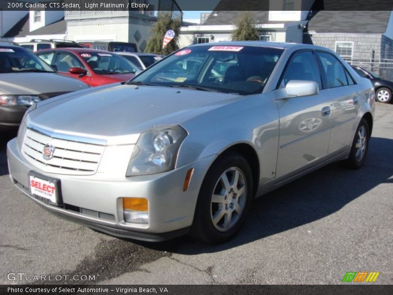 Light Platinum / Ebony 2006 Cadillac CTS Sedan
