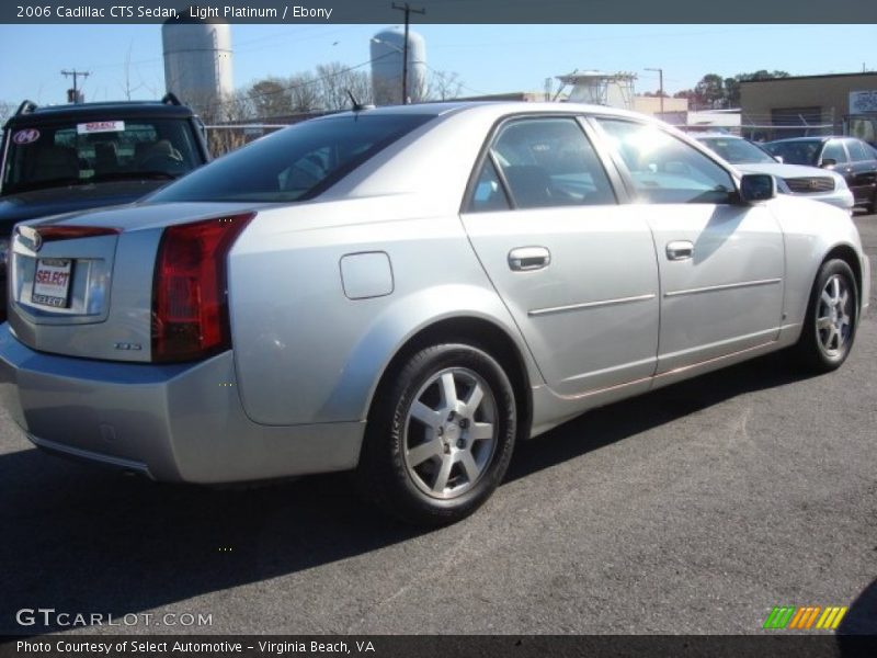 Light Platinum / Ebony 2006 Cadillac CTS Sedan