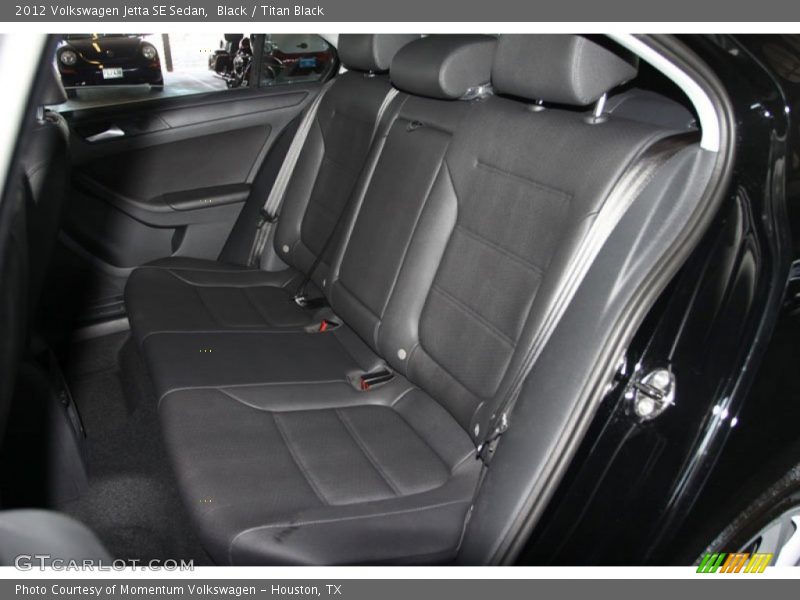 Black / Titan Black 2012 Volkswagen Jetta SE Sedan