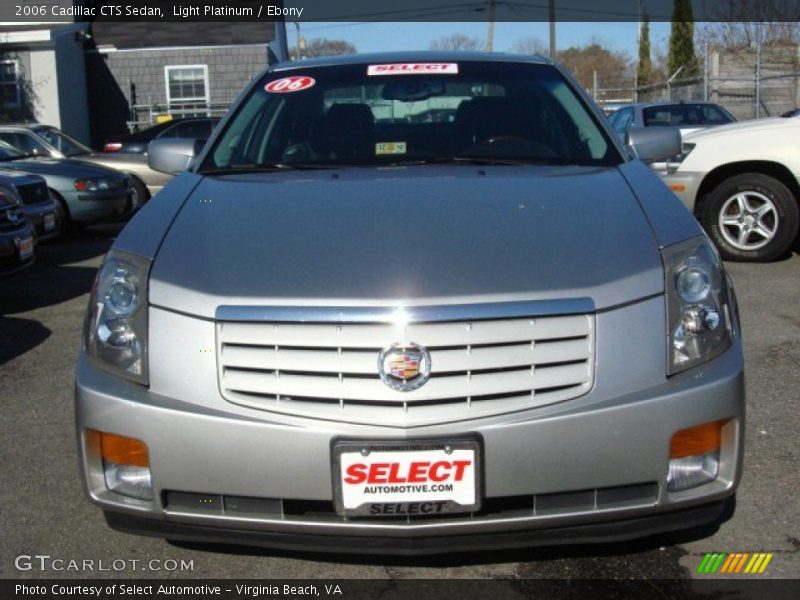Light Platinum / Ebony 2006 Cadillac CTS Sedan