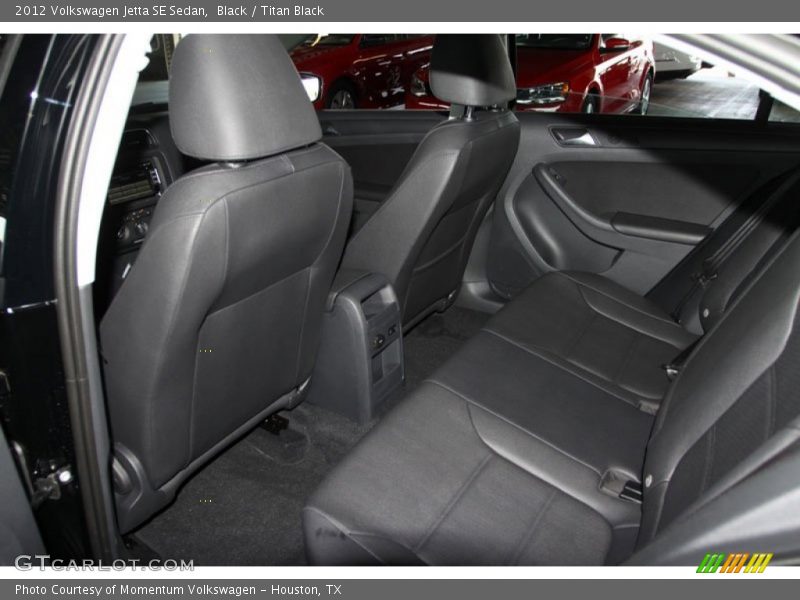 Black / Titan Black 2012 Volkswagen Jetta SE Sedan