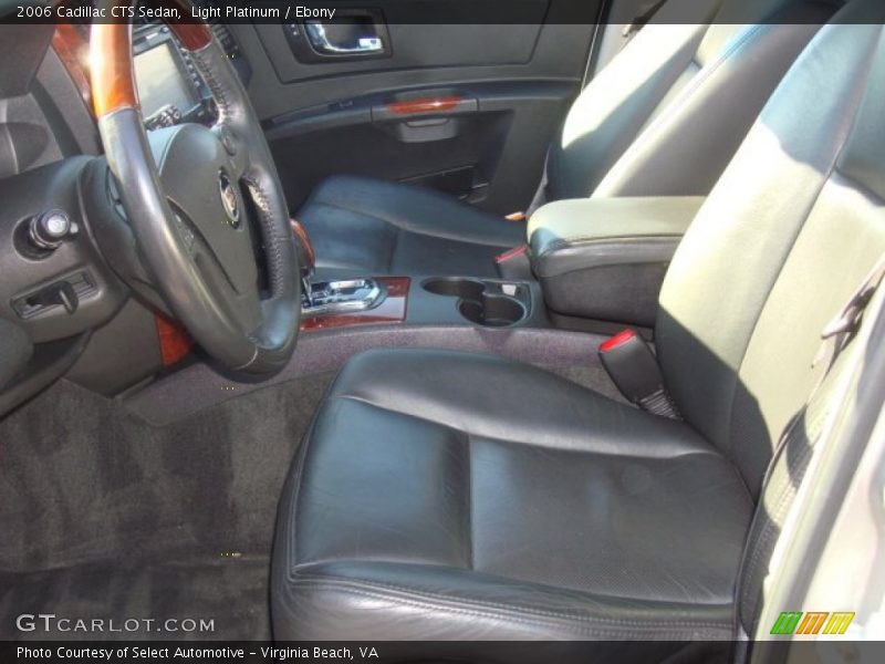 Light Platinum / Ebony 2006 Cadillac CTS Sedan