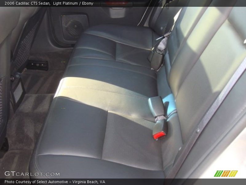 Light Platinum / Ebony 2006 Cadillac CTS Sedan