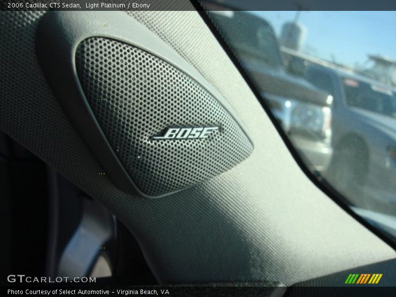 Light Platinum / Ebony 2006 Cadillac CTS Sedan