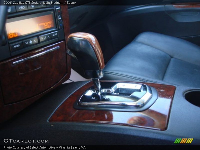 Light Platinum / Ebony 2006 Cadillac CTS Sedan