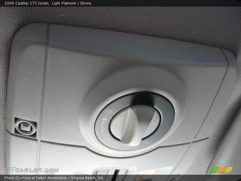 Light Platinum / Ebony 2006 Cadillac CTS Sedan