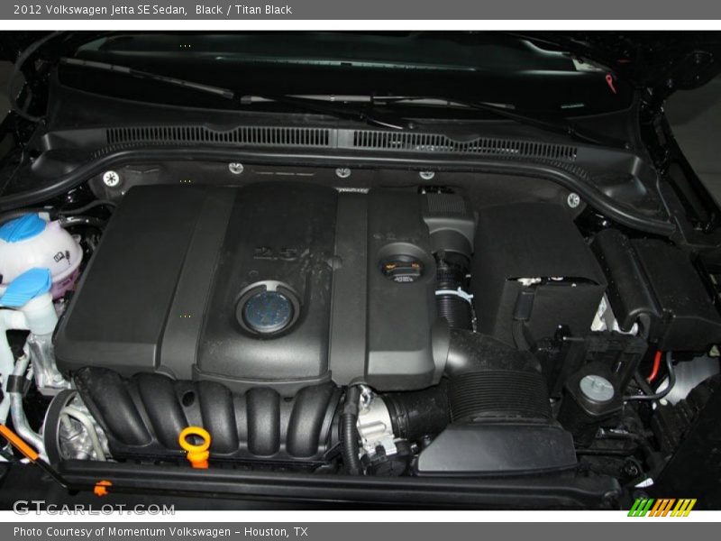 Black / Titan Black 2012 Volkswagen Jetta SE Sedan