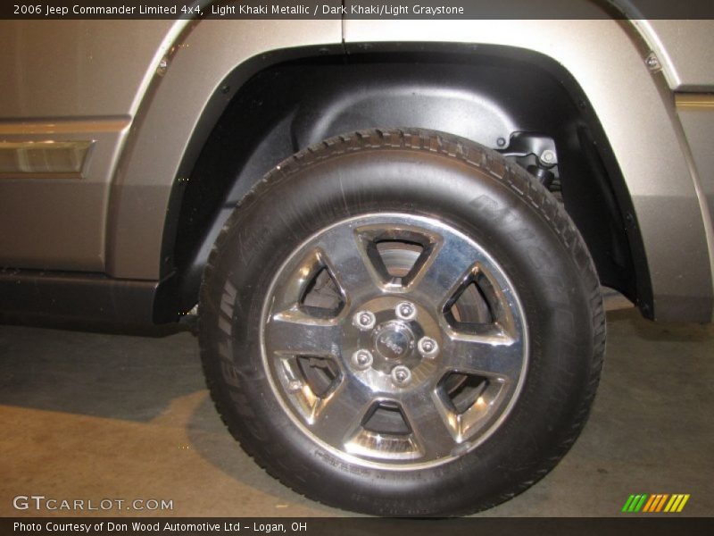 Light Khaki Metallic / Dark Khaki/Light Graystone 2006 Jeep Commander Limited 4x4