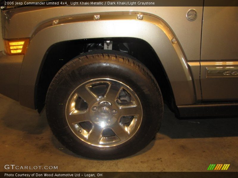Light Khaki Metallic / Dark Khaki/Light Graystone 2006 Jeep Commander Limited 4x4