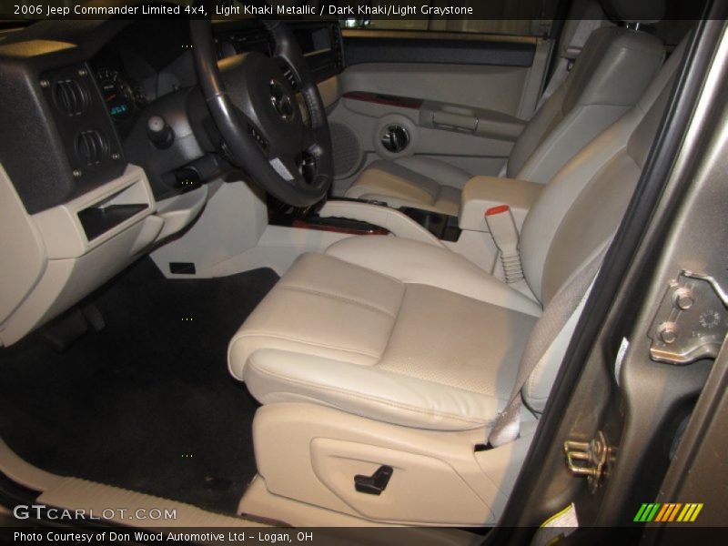 Light Khaki Metallic / Dark Khaki/Light Graystone 2006 Jeep Commander Limited 4x4
