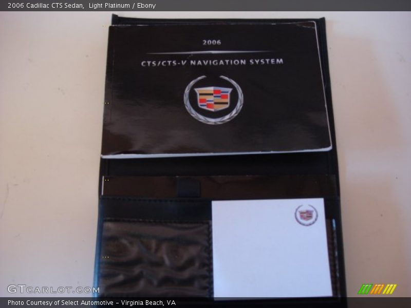 Light Platinum / Ebony 2006 Cadillac CTS Sedan