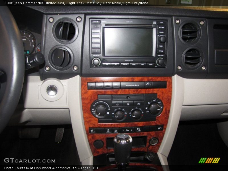 Light Khaki Metallic / Dark Khaki/Light Graystone 2006 Jeep Commander Limited 4x4