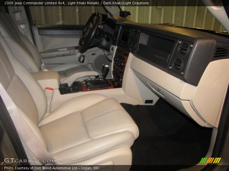 Light Khaki Metallic / Dark Khaki/Light Graystone 2006 Jeep Commander Limited 4x4